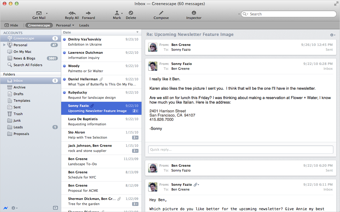 Exchange Email Mac App